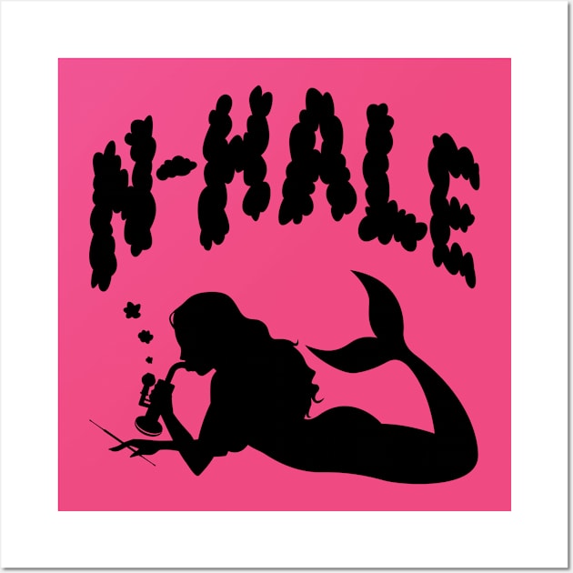 Dabbing N-Hale Mermaid Wall Art by Nhale201